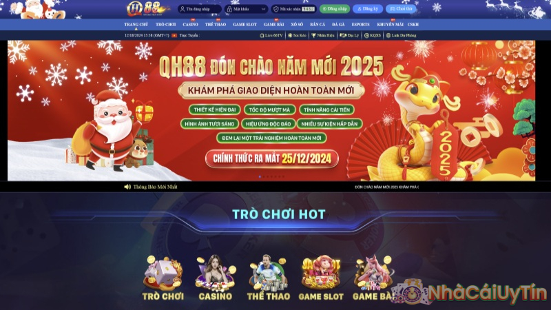 Thông tin về trang nhà cái QH88
