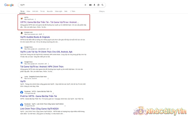Không có đại lý - Ít website